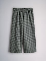 The Set 3 Pack Long Check Pyjamas Green - Image 5 of 9