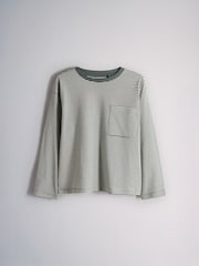 The Set 5 Piece Set Hoodie, Crew Sweat, Joggers and T-Shirt Green/Grey - Image 2 of 8