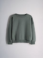 The Set 5 Piece Set Hoodie, Crew Sweat, Joggers and T-Shirt Green/Grey - Image 3 of 8