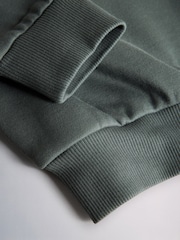 The Set 5 Piece Set Hoodie, Crew Sweat, Joggers and T-Shirt Green/Grey - Image 7 of 8
