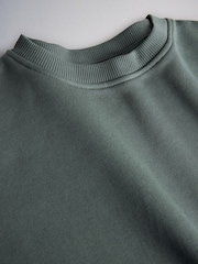 The Set 5 Piece Set Hoodie, Crew Sweat, Joggers and T-Shirt Green/Grey - Image 8 of 8