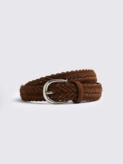 MOSS Suede Woven Belt - Image 1 of 2