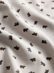 The Set 5 Pack Bear Snuggle Fit Pyjamas Brown/Cream - Image 13 of 13