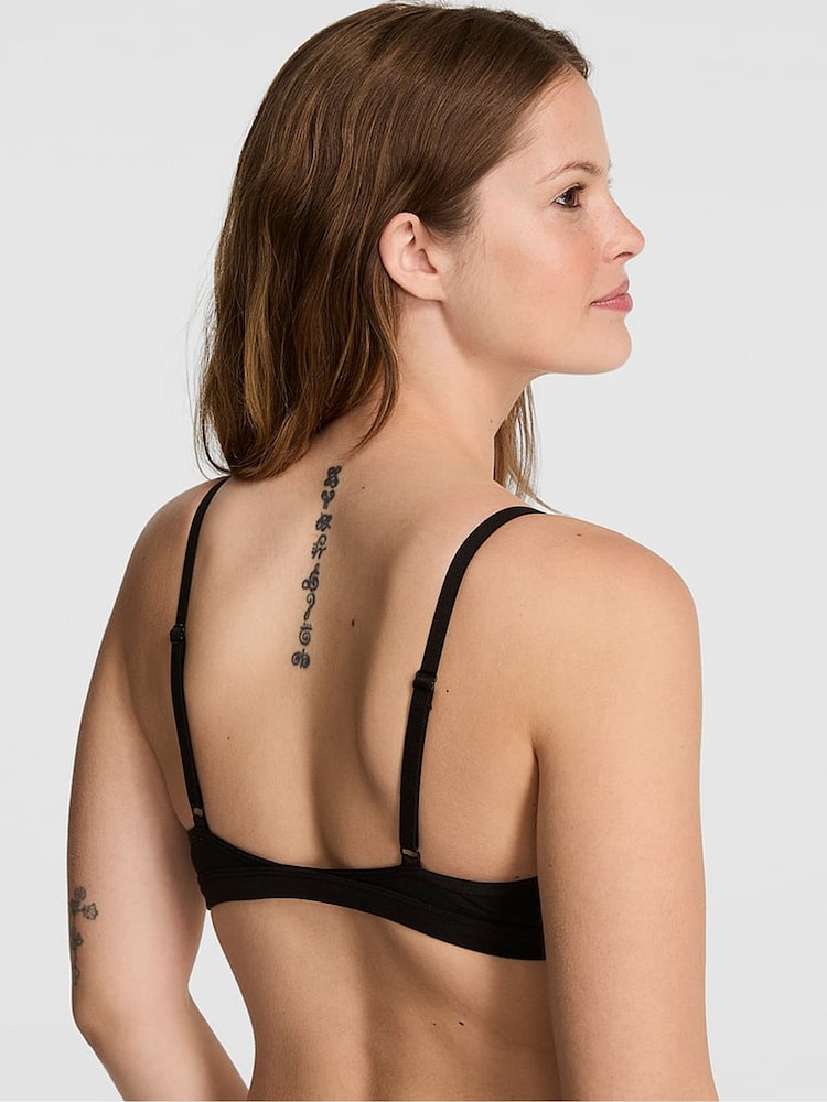 Victoria's Secret Pink Black Triangle Bralette - Image 2 of 2