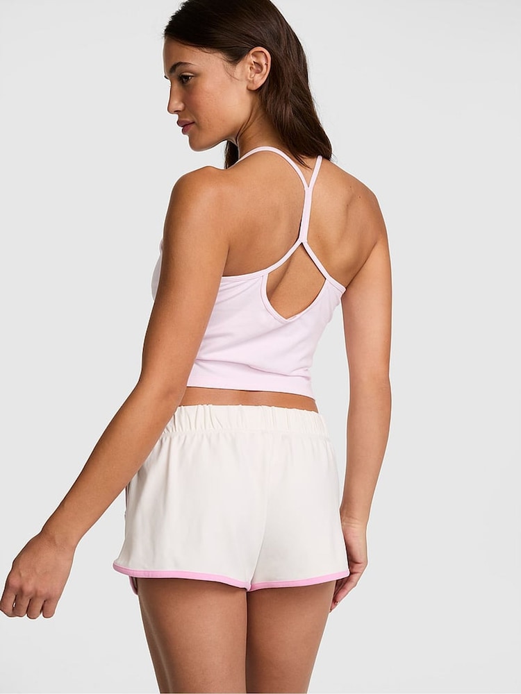 Victoria's Secret PINK Cozy White Modal Mini Shorts - Image 2 of 2