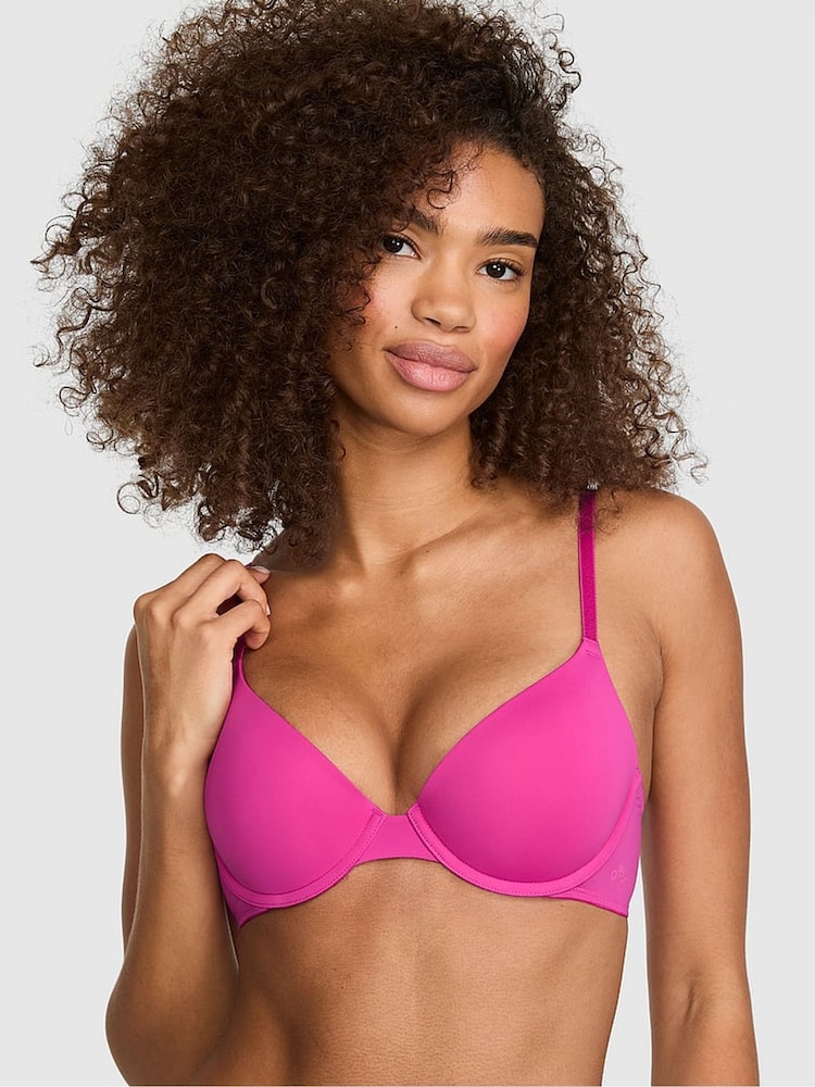 Victoria's Secret Pink Pink Fire Push Up Bra - Image 1 of 2 Victoria's Secret Pink Pink Fire Push Up Bra - Image 1 of 2