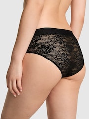 Victoria's Secret Pink Green/Blue/Pink/Black Hipster 5 Pack Lacie Logo Knickers - Image 3 of 3