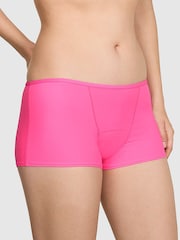 Victoria's Secret Pink Fall for Me Pink Boyshort Period Knickers - Image 1 of 2