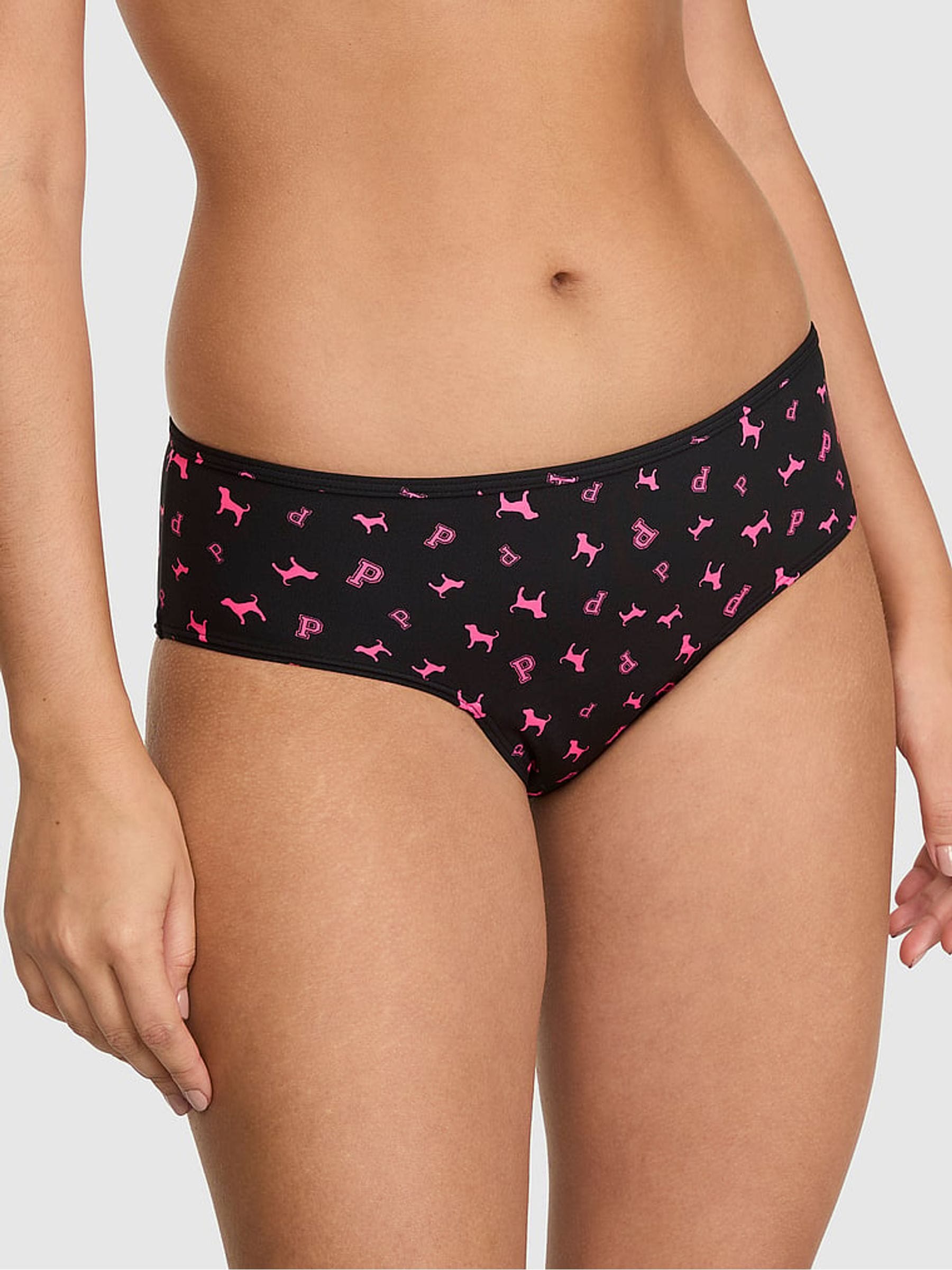 Victoria's Secret PINK Black Hipster Period Knickers