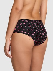 Victoria's Secret Pink Black Hipster Period Knickers - Image 2 of 2