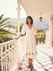 Robe Cath Kidston brodée - Image 1 de 11