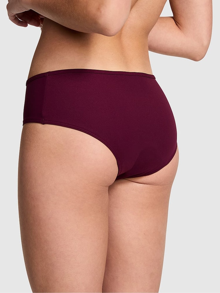 Victoria's Secret Pink Purple Rose Hipster Period Knickers - Image 2 of 2