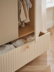 Cuddleco Natural Remi Nursery Wardrobe - Image 3 of 5