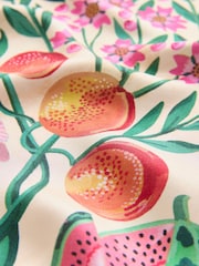 Cath Kidston Ecru Flamingo Print Silk Blend Scarf - Image 10 of 10