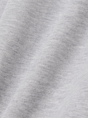 Gris - T-shirt à manches courtes Lacoste Lounge imprimé crocodile - Image 3 sur 3