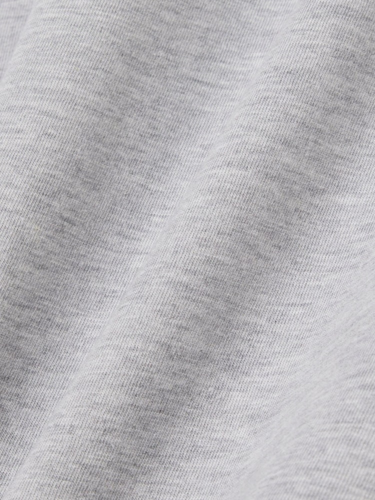 Gris - T-shirt à manches courtes Lacoste Lounge imprimé crocodile - Image 3 sur 3