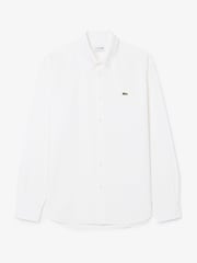 Lacoste White Regular Fit Oxford Shirt - Image 1 of 3