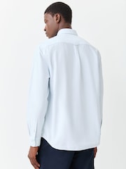 Lacoste Light Blue Regular Fit Oxford Shirt - Image 3 of 7
