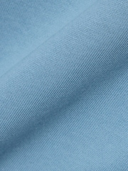 Bleu - Sweat-shirt à capuche en polaire coupe classique Lacoste - Image 8 de 8