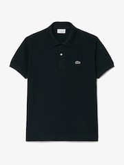 Lacoste Black Iconic L.12.12 Classic Fit Short Sleeve Polo Shirt - Image 1 of 4