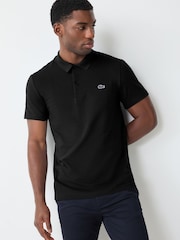 Lacoste Black Regular Fit Short Sleeve Polo Shirt - Image 1 of 7