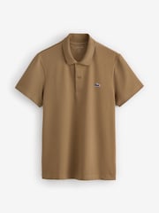 Lacoste Tan Brown Regular Fit Short Sleeve Polo Shirt - Image 5 of 7