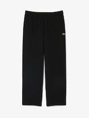 Lacoste Black Relaxed Fit Fleece Track Trousers - Image 1 of 4