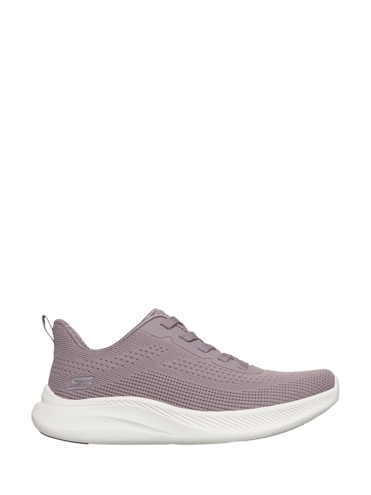 Skechers Purple Bobs Moda Flex Easy Dawn Trainers - Image 1 of 5