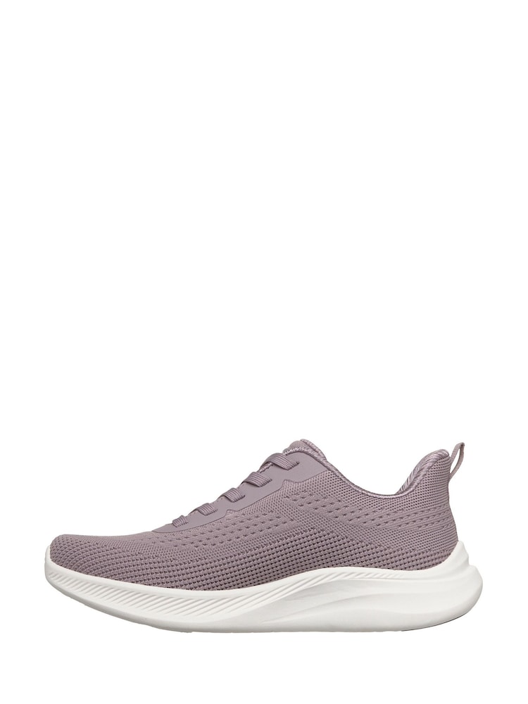 Skechers Purple Bobs Moda Flex Easy Dawn Trainers - Image 2 of 5