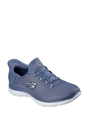 Skechers Blue Summits Diamond Dream Trainers - Image 3 of 5