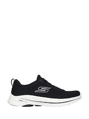 Skechers Black Go Walk 8 Britt Trainers - Image 1 of 5