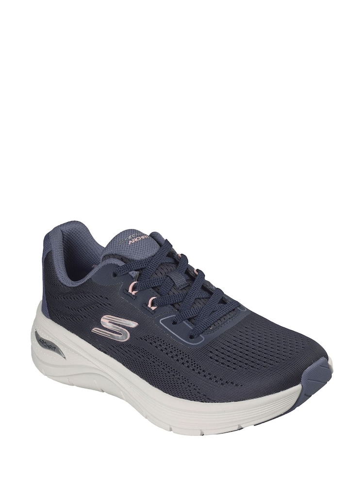 Skechers Blue Arch Fit 3.0 Trainers - Image 2 of 2