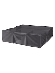 Pacific Anthracite Outdoor Seating Set Square Aerocover - Image 3 of 6