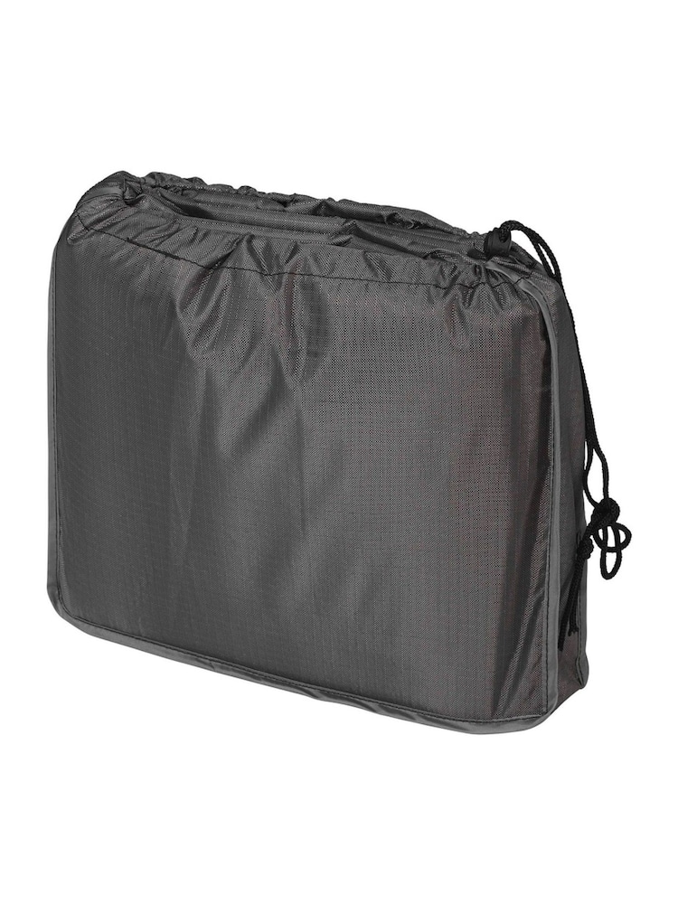 Pacific Anthracite Outdoor Seating Set Square Aerocover - Image 6 of 6