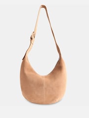 Whistles Large Sia Curved Suede Bag - Bild 3 von 5