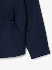 Lacoste Blue Water Repellent Corduroy Collar Jacket - Image 10 of 10