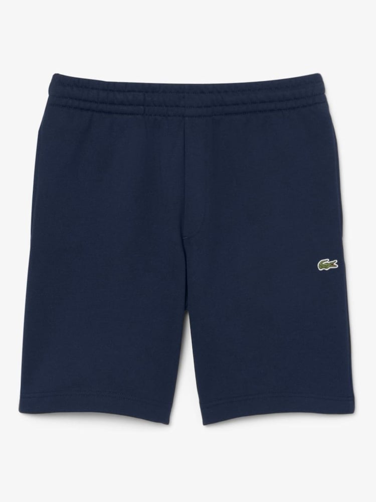 Lacoste Blue Regular Fit Fleece Shorts - Image 1 of 3