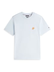 Keepsake Blue - Tommy Hilfiger Logo Embroidery Jersey T-Shirt - Image 5 of 5