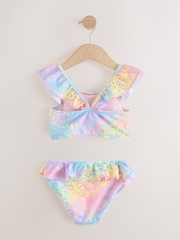 Pastel Rainbow Animal Ruffle Bikini (3-16yrs) - Image 6 of 8