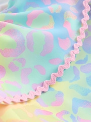 Pastel Rainbow Animal Ruffle Bikini (3-16yrs) - Image 7 of 8