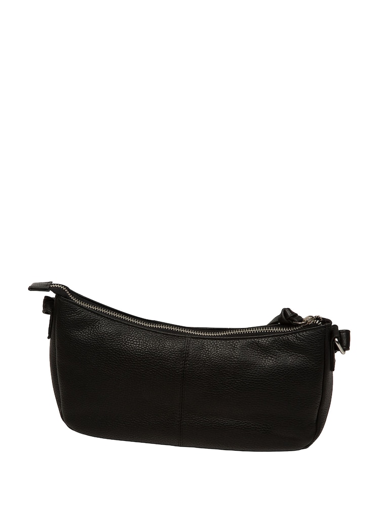 Cultured London Elowen Leather Cross Body Black Bag - Image 2 of 6 Cultured London Elowen Leather Cross Body Black Bag - Image 2 of 6
