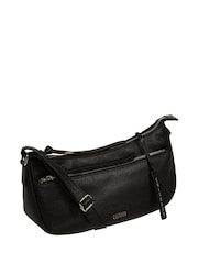 Cultured London Elowen Leather Cross Body Black Bag - Image 3 of 6