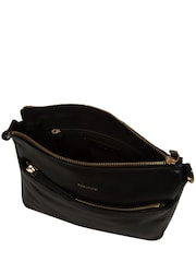 Pure Luxuries London בצבע שחור תיק עור עם רצועת נשיאה, דגם Celestine - תמונה 5 מתוך 7