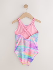 Rainbow Galaxy Double Strap Swimsuit (3-16yrs) - Image 6 of 8