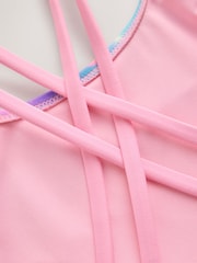 Rainbow Galaxy Double Strap Swimsuit (3-16yrs) - Image 8 of 8