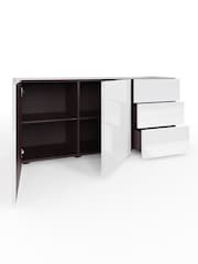 Frank Olsen White Smart LED Sideboard - Image 5 of 7