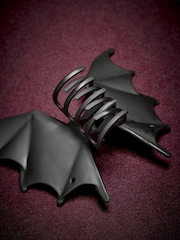 Black Halloween Bat Hair Claw Clip - Image 2 of 4