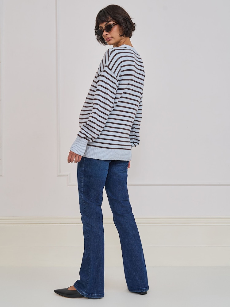 Seraphine – gestreifter Pullover (Umstands- und Stillmode) - Bild 6 von 6