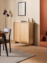 MADE.COM Oak Effect Kaci Tall Sideboard - Image 1 of 5
