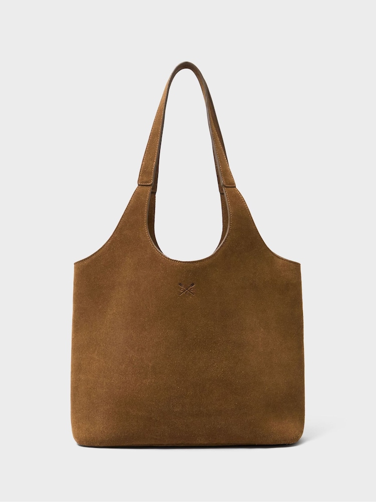 Crew Clothing Brown Shoulder Bag - Image 2 of 5